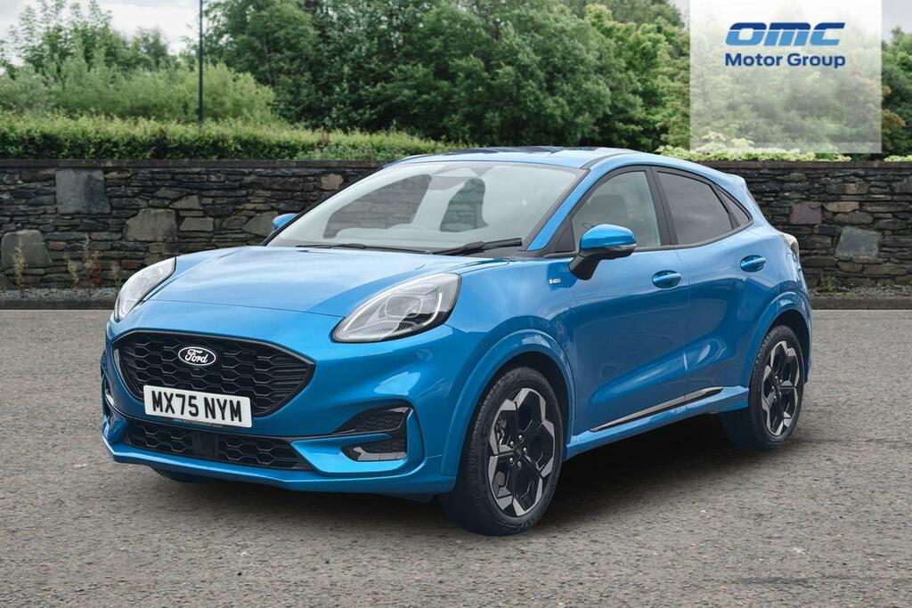Ford Puma 1.0 Ecoboost Hybrid Mhev St-line X Dct MX75NYM Blue #2
