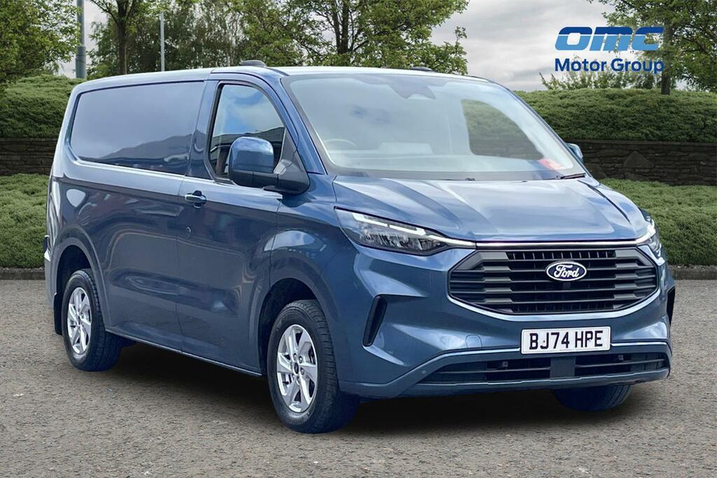 Ford Transit Custom 2.0 Ecoblue 136Ps H1 Van Limited BJ74HPE Blue #2