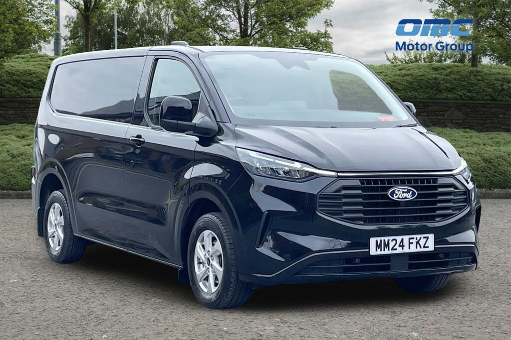 Ford Transit Custom 2.0 Ecoblue 136Ps H1 Van Limited MM24FKZ Black #2