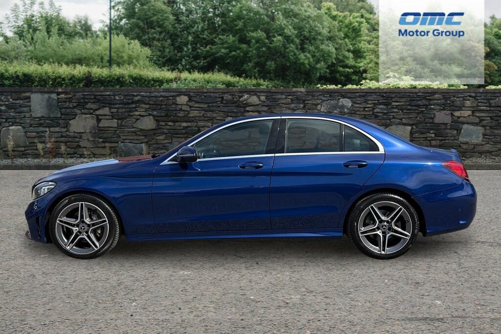 Mercedes-Benz C Class C220d Amg Line Premium 9G-tronic PL19WFK Blue #6