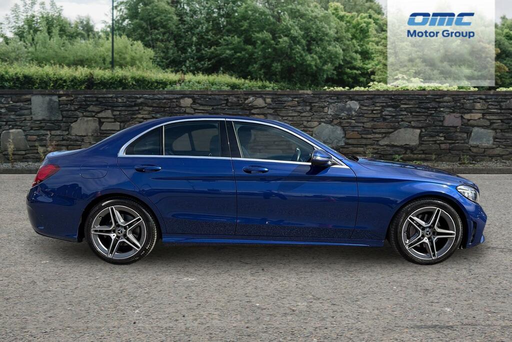 Mercedes-Benz C Class C220d Amg Line Premium 9G-tronic PL19WFK Blue #5