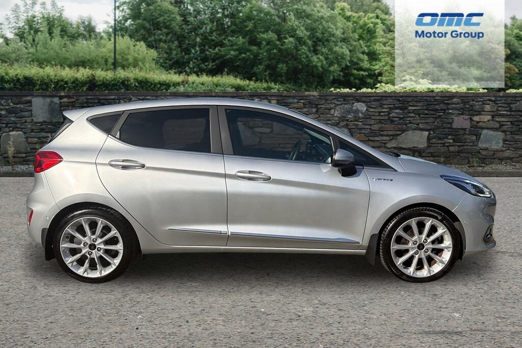 Ford Fiesta 1.0 Ecoboost Hybrid Mhev 125 Vignale Edition PO21LNH Silver #5