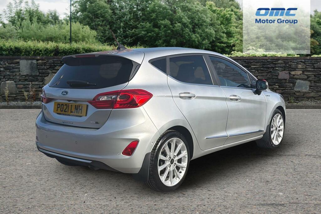 Ford Fiesta 1.0 Ecoboost Hybrid Mhev 125 Vignale Edition PO21LNH Silver #3