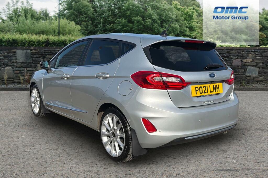 Ford Fiesta 1.0 Ecoboost Hybrid Mhev 125 Vignale Edition PO21LNH Silver #4