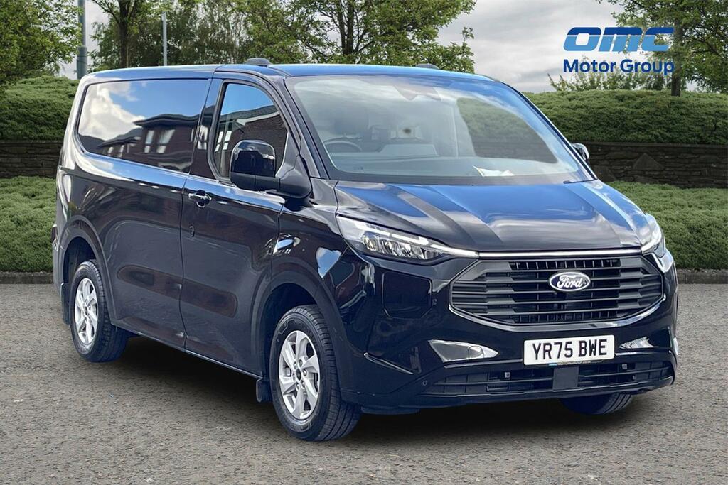 Ford Transit Custom 2.5 Phev 232Ps H1 Van Limited YR75BWE Black #2