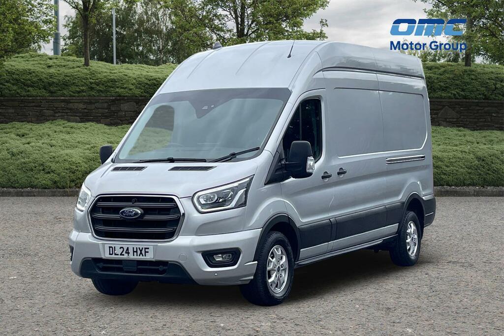 Ford Transit Custom 2.0 Ecoblue 170Ps H3 Limited Van Silver