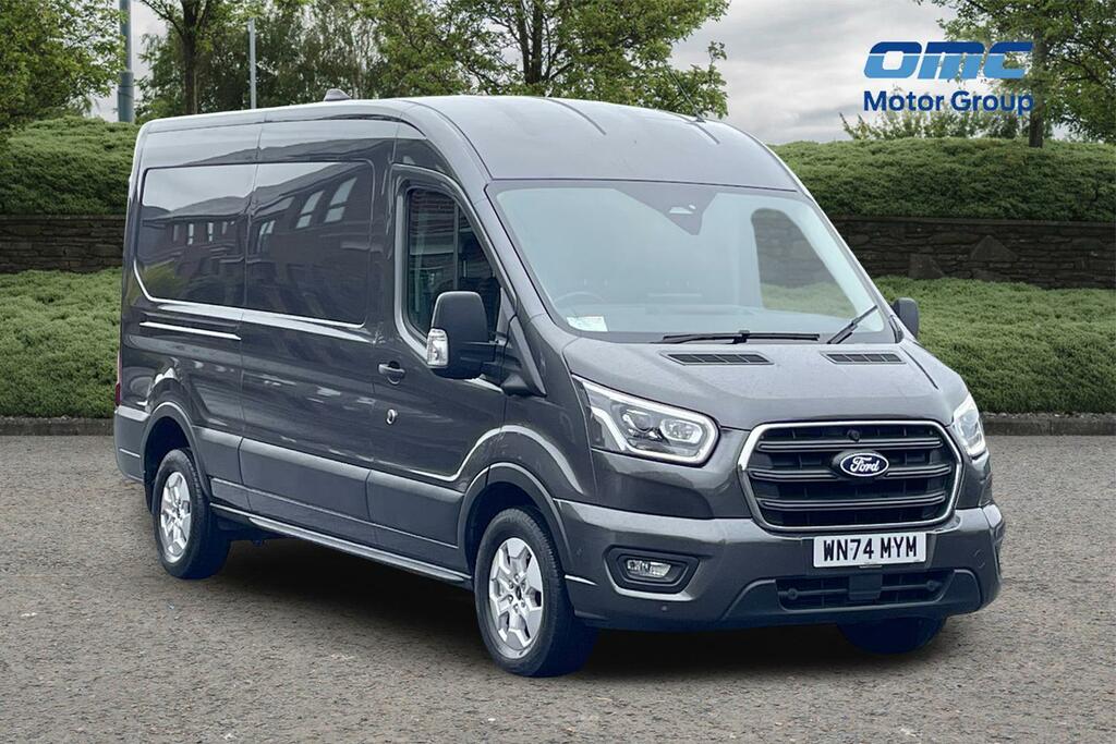 Ford Transit Custom 2.0 Ecoblue 165Ps H2 Limited Van Nav WN74MYM Grey #2