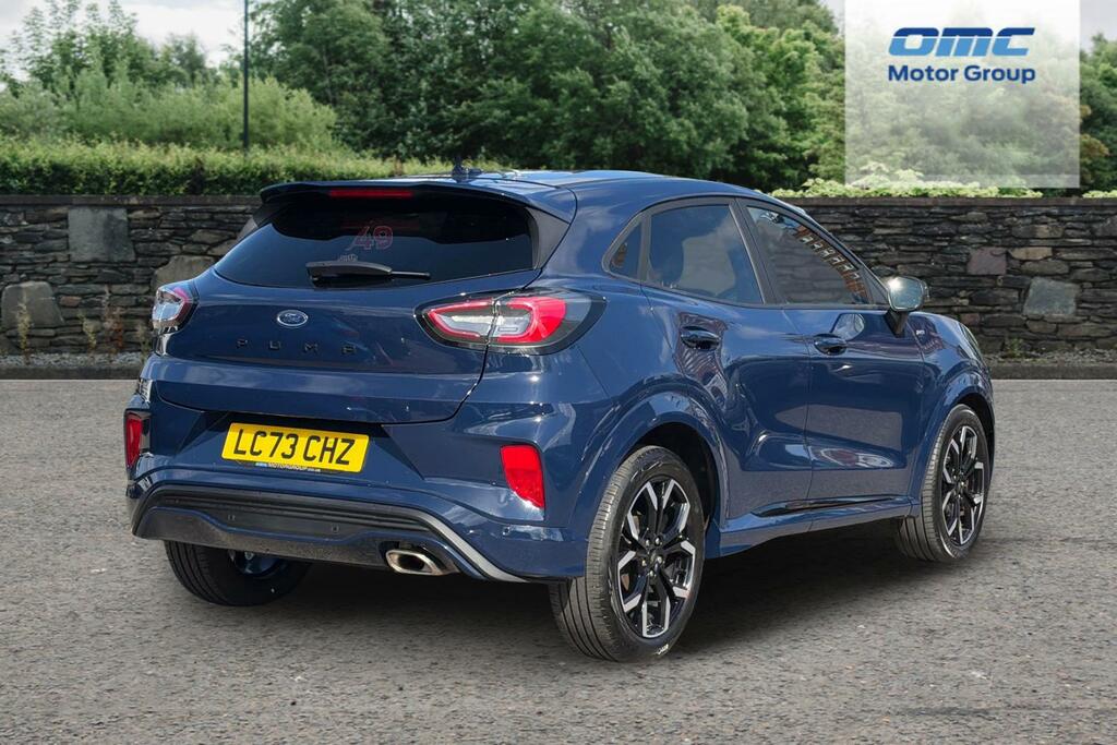 Ford Puma 1.0 Ecoboost Hybrid Mhev St-line X LC73CHZ Blue #3