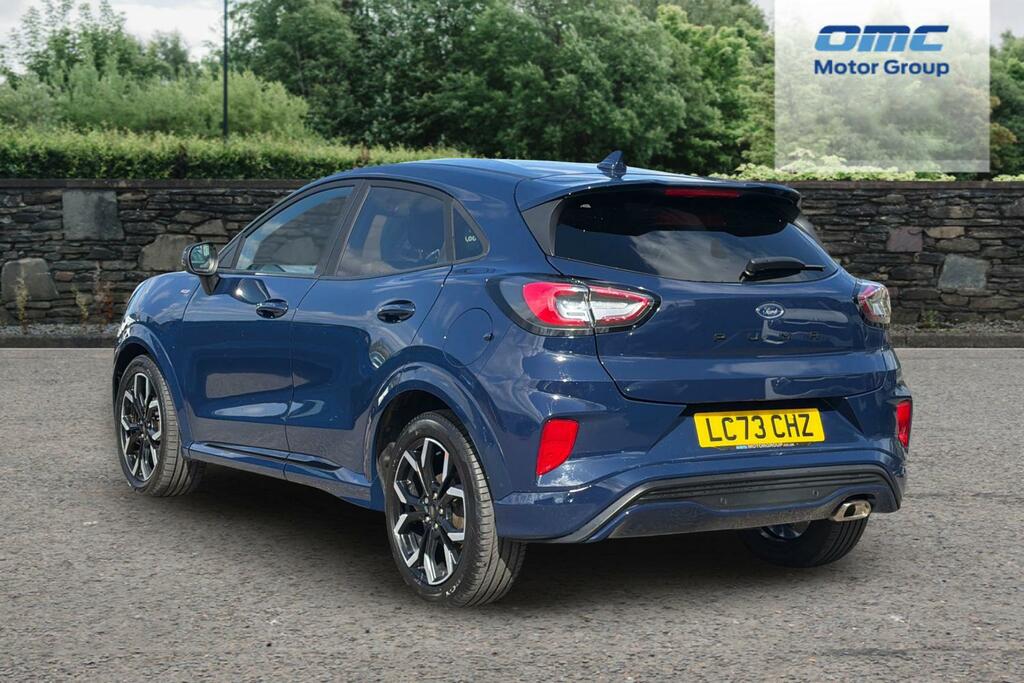 Ford Puma 1.0 Ecoboost Hybrid Mhev St-line X LC73CHZ Blue #4