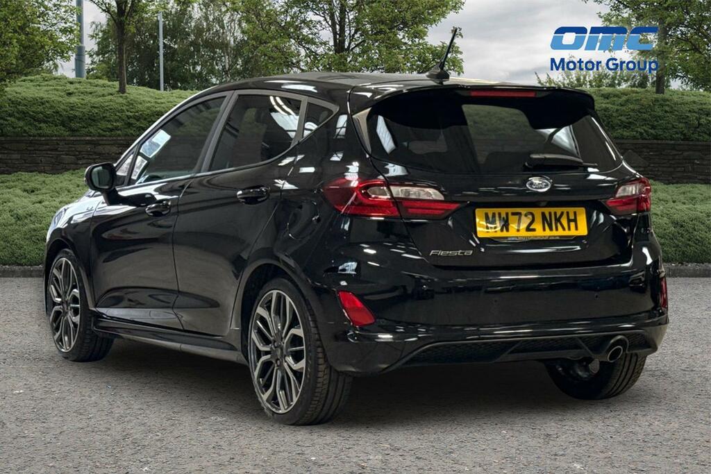 Ford Fiesta 1.0 Ecoboost St-line X MW72NKH Black #3