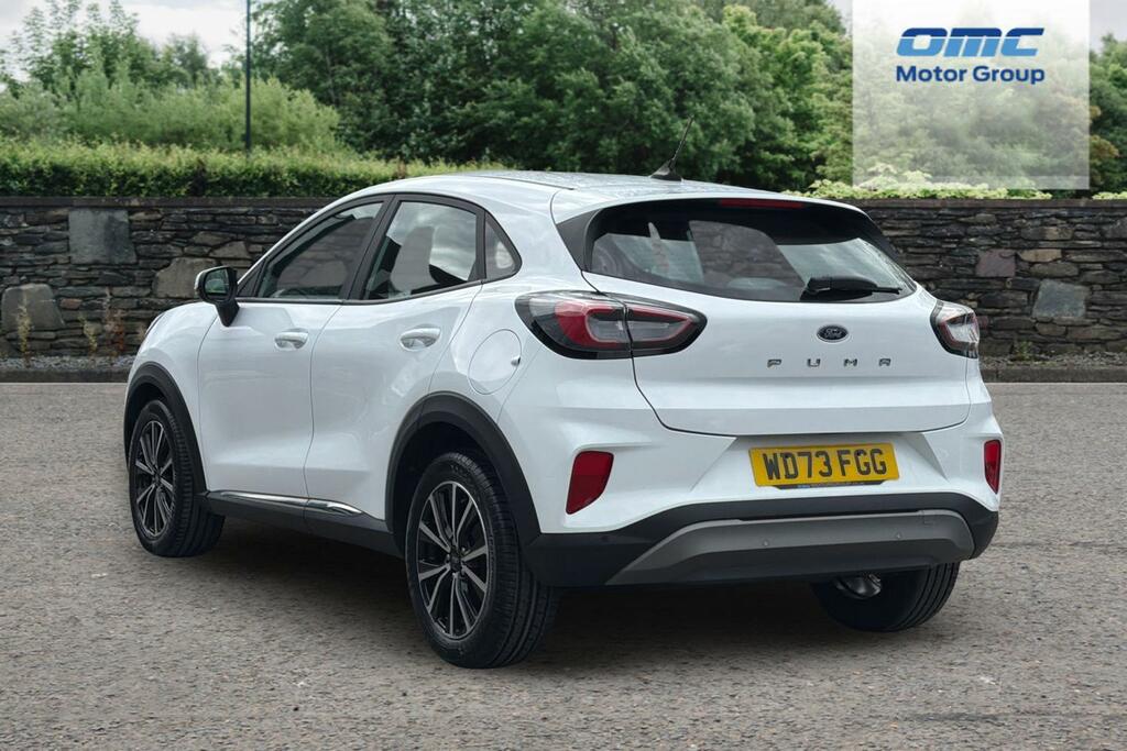 Ford Puma 1.0 Ecoboost Hybrid Mhev Titanium WD73FGG White #4