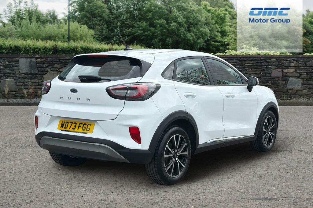 Ford Puma 1.0 Ecoboost Hybrid Mhev Titanium WD73FGG White #3