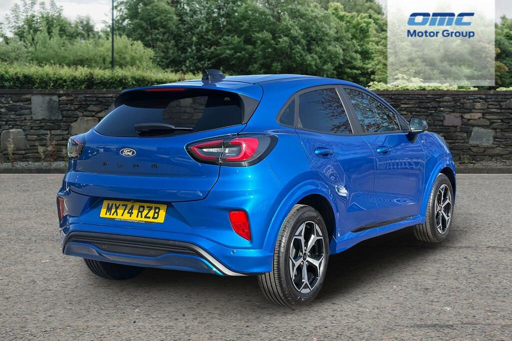 Ford Puma 1.0 Ecoboost Hybrid Mhev St-line MX74RZB Blue #3