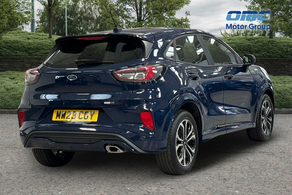 Ford Puma 1.0 Ecoboost Hybrid Mhev St-line MW23CGY Blue #4
