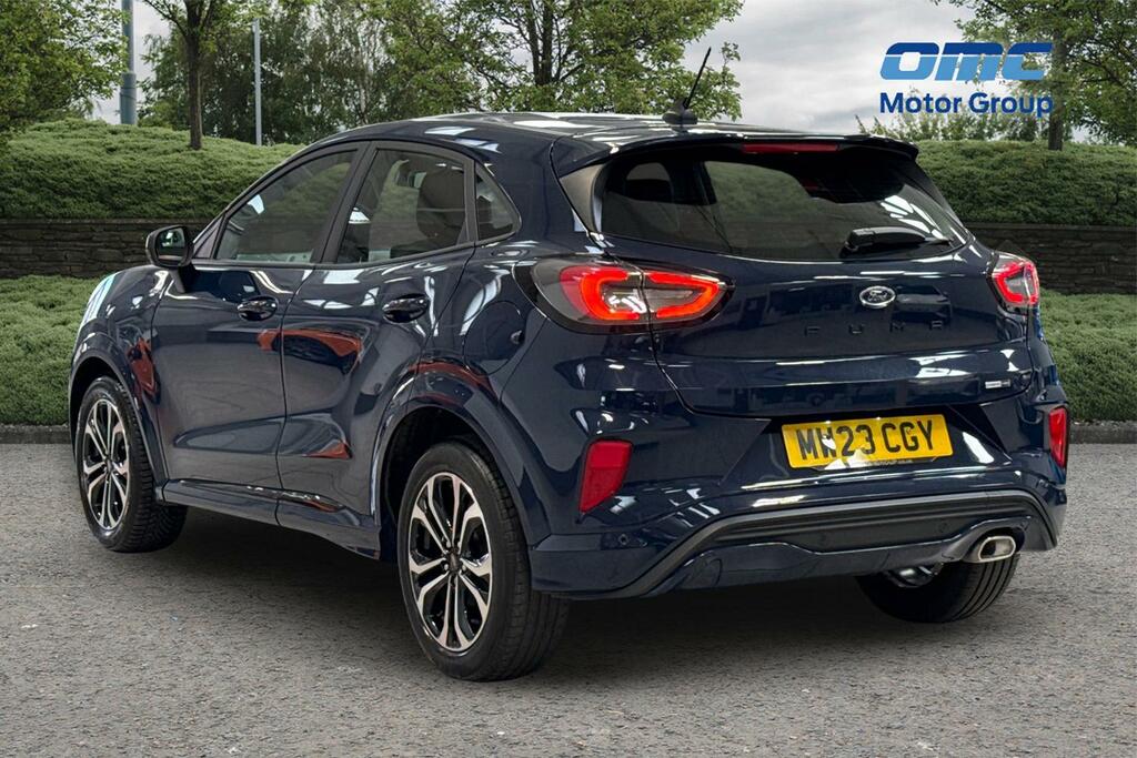 Ford Puma 1.0 Ecoboost Hybrid Mhev St-line MW23CGY Blue #3