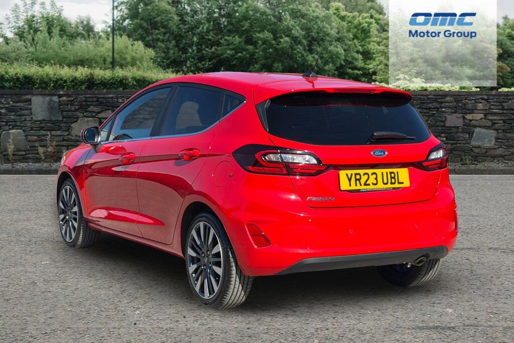 Ford Fiesta 1.0 Ecoboost Titanium X YR23UBL Red #4