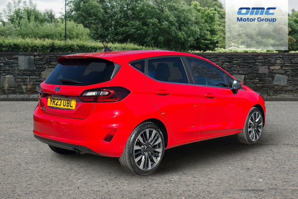 Ford Fiesta 1.0 Ecoboost Titanium X YR23UBL Red #3
