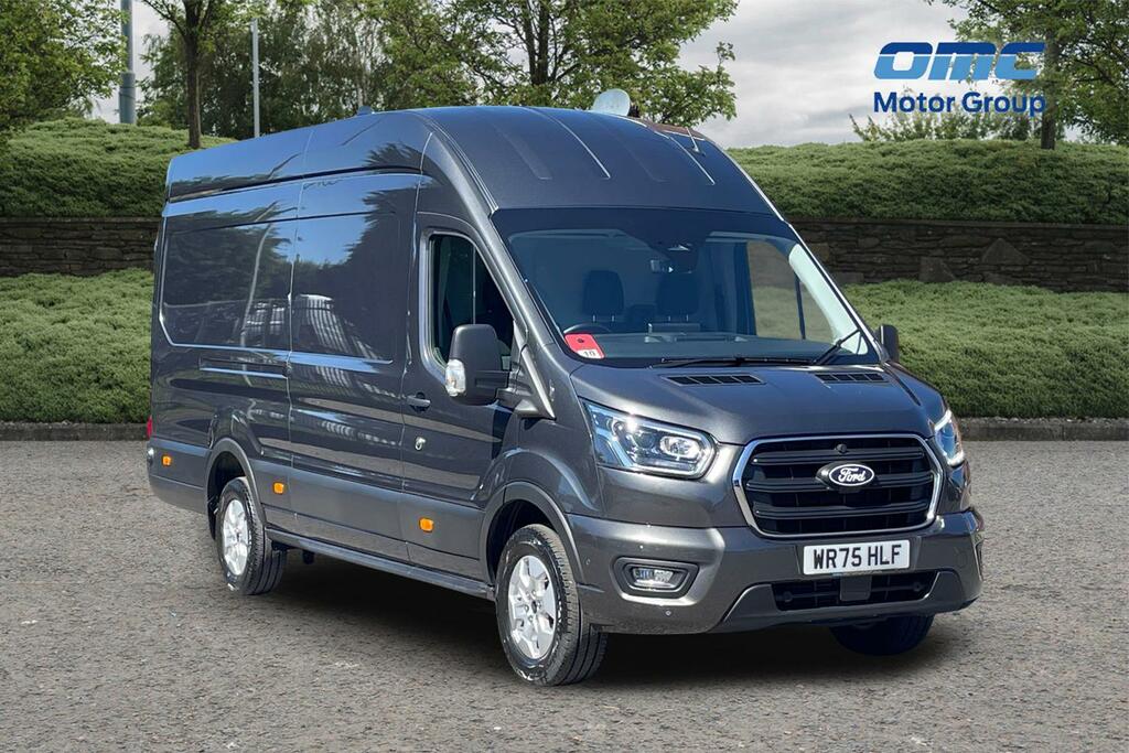 Ford Transit Custom 2.0 Ecoblue 165Ps H3 Limited Van Nav WR75HLF Grey #2