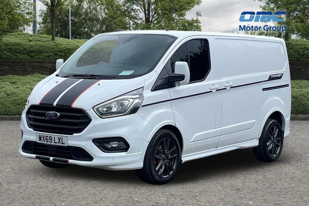 Ford Transit Custom 2.0 Ecoblue 185Ps Low Roof Sport Van White