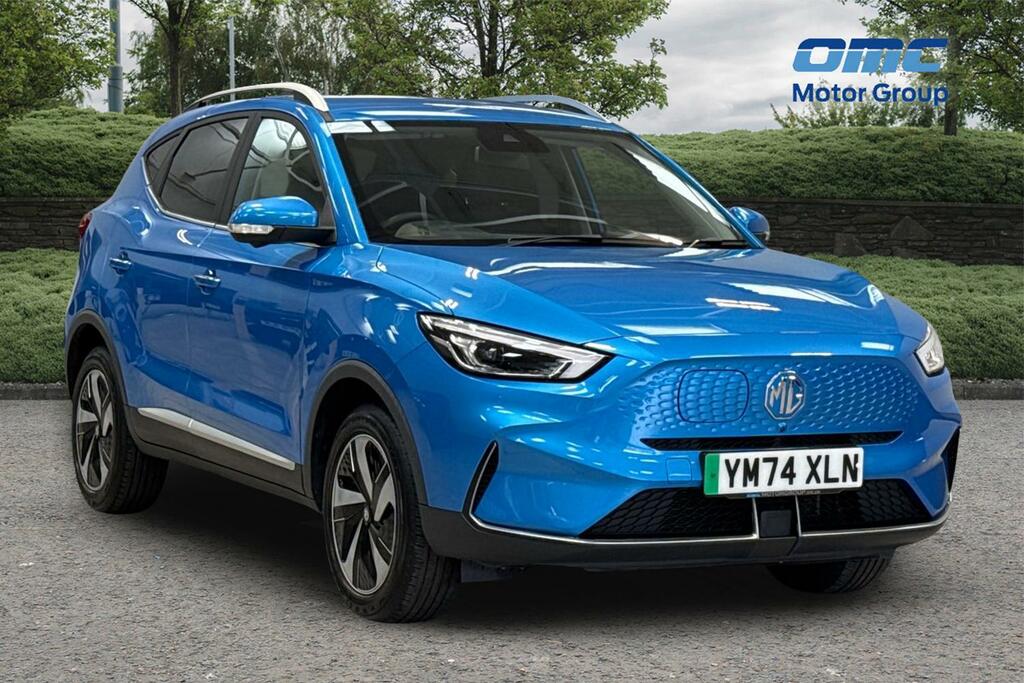 MG ZS 130Kw Trophy Connect Ev 51Kwh Blue