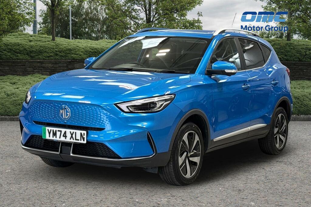 MG ZS 130Kw Trophy Connect Ev 51Kwh YM74XLN Blue #2