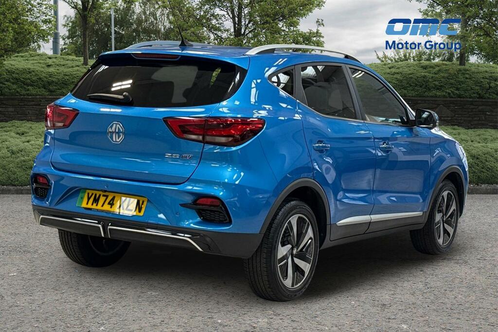 MG ZS 130Kw Trophy Connect Ev 51Kwh YM74XLN Blue #4
