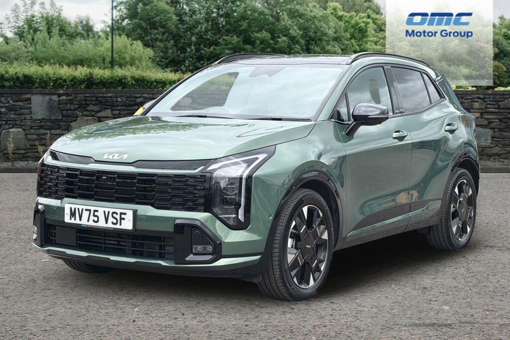 Kia Sportage 1.6T Gdi Hev Gt-line S Awd MV75VSF Green #2