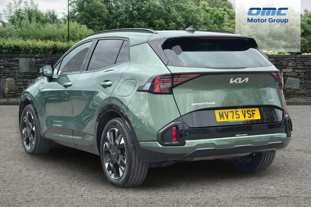 Kia Sportage 1.6T Gdi Hev Gt-line S Awd MV75VSF Green #3
