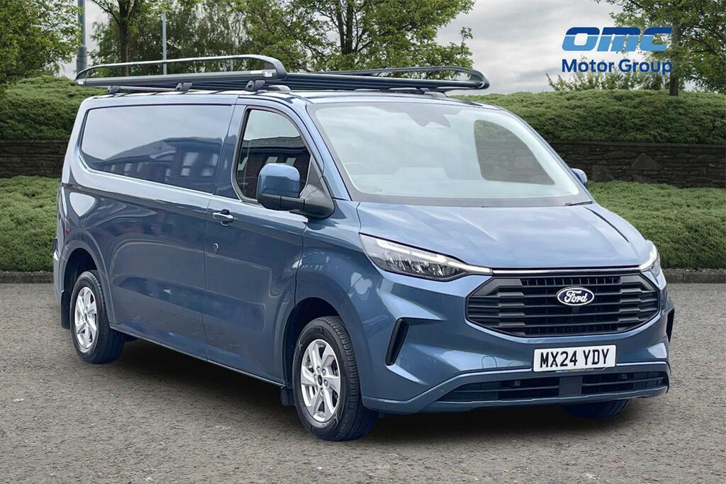 Ford Transit Custom 2.0 Ecoblue 136Ps H1 Van Limited MX24YDY Blue #2