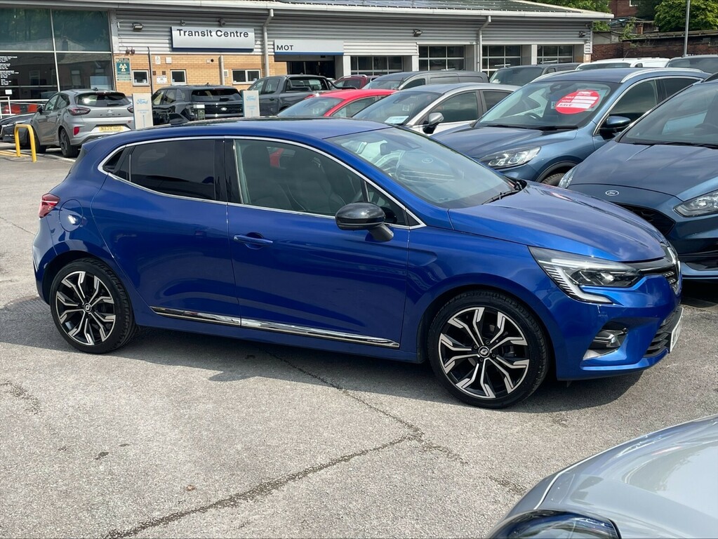 Renault Clio 1.0 Tce 90 Techno WR72FKW Blue #4