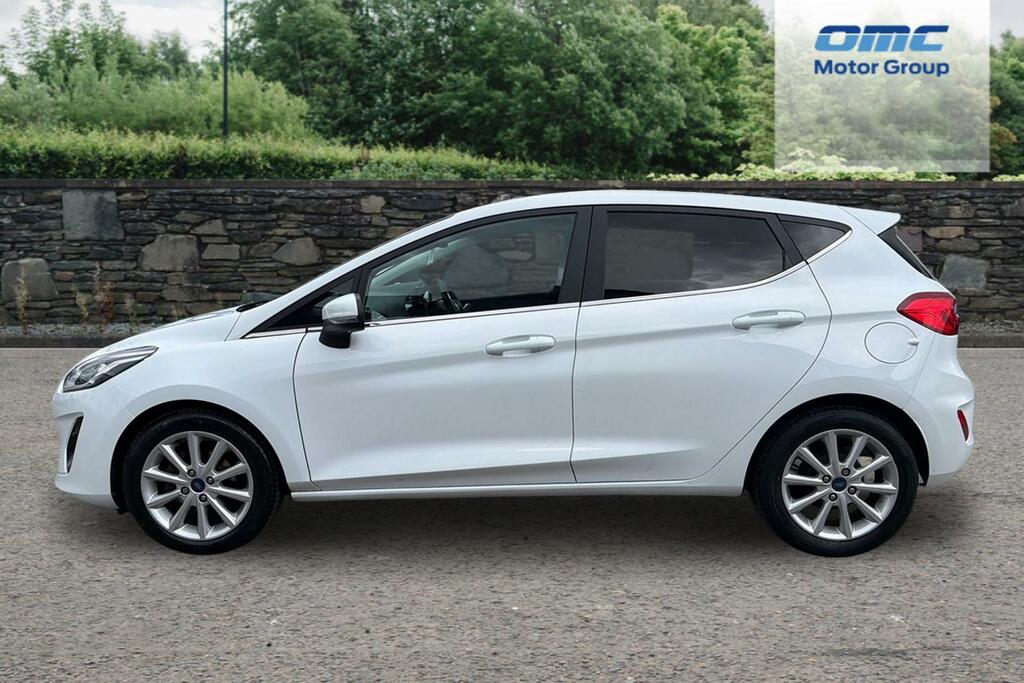 Ford Fiesta 1.0 Ecoboost Titanium LV67YNF White #5