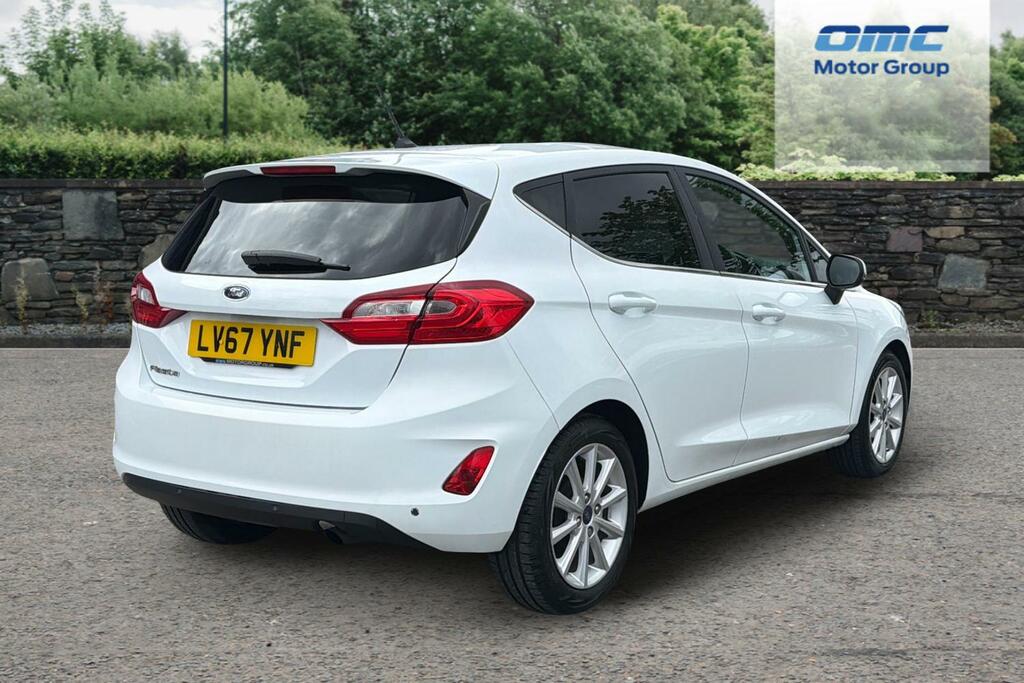 Ford Fiesta 1.0 Ecoboost Titanium LV67YNF White #4