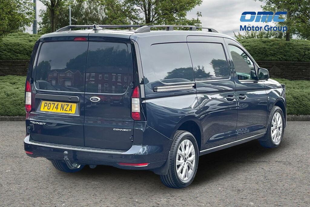 Ford Transit Connect 2.0 Ecoblue 122Ps Limited Van PO74NZA Blue #4