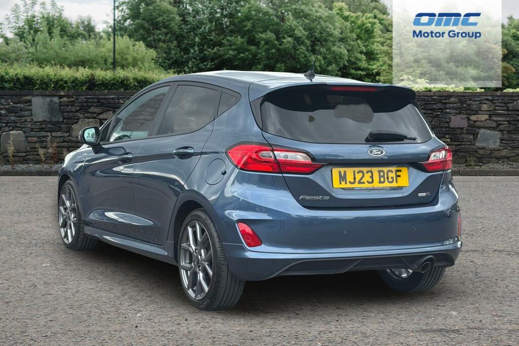 Ford Fiesta 1.0 Ecoboost Hybrid Mhev 125 St-line MJ23BGF Blue #3