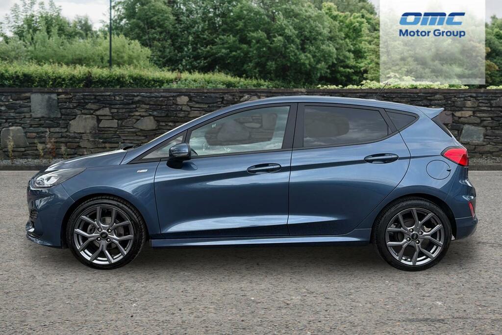 Ford Fiesta 1.0 Ecoboost Hybrid Mhev 125 St-line MJ23BGF Blue #5