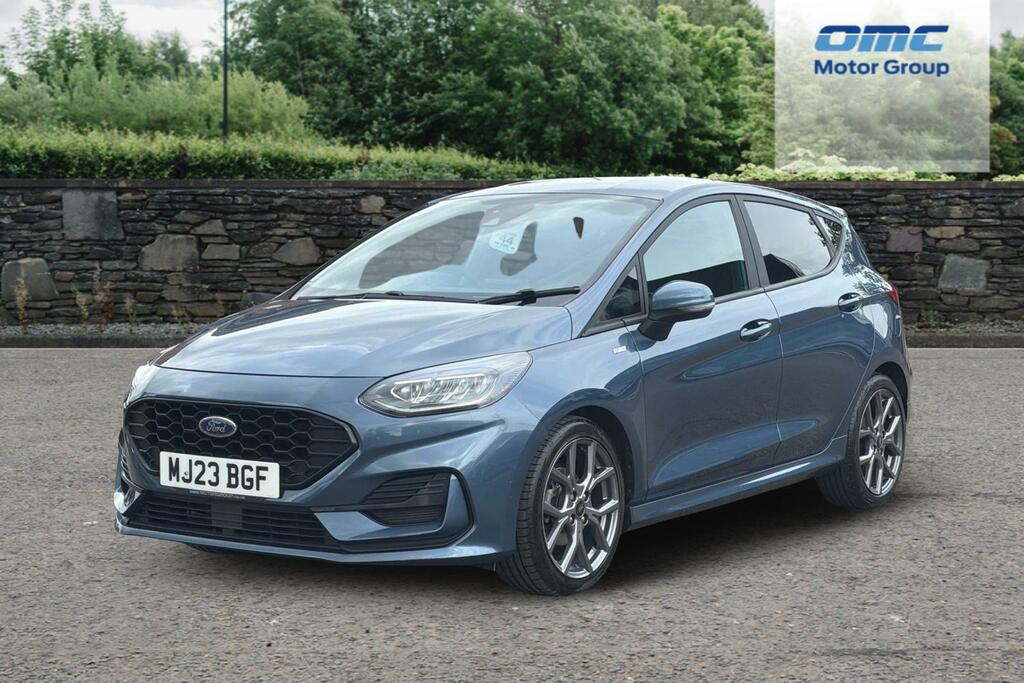 Ford Fiesta 1.0 Ecoboost Hybrid Mhev 125 St-line MJ23BGF Blue #2