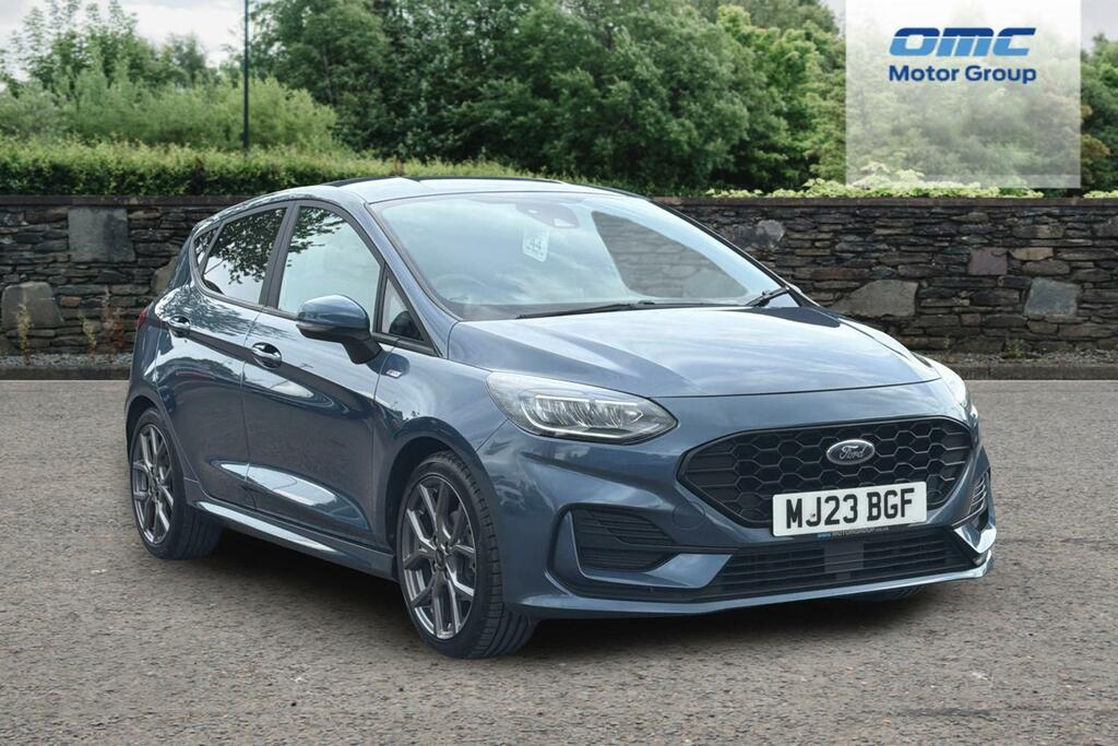 Ford Fiesta 1.0 Ecoboost Hybrid Mhev 125 St-line Blue