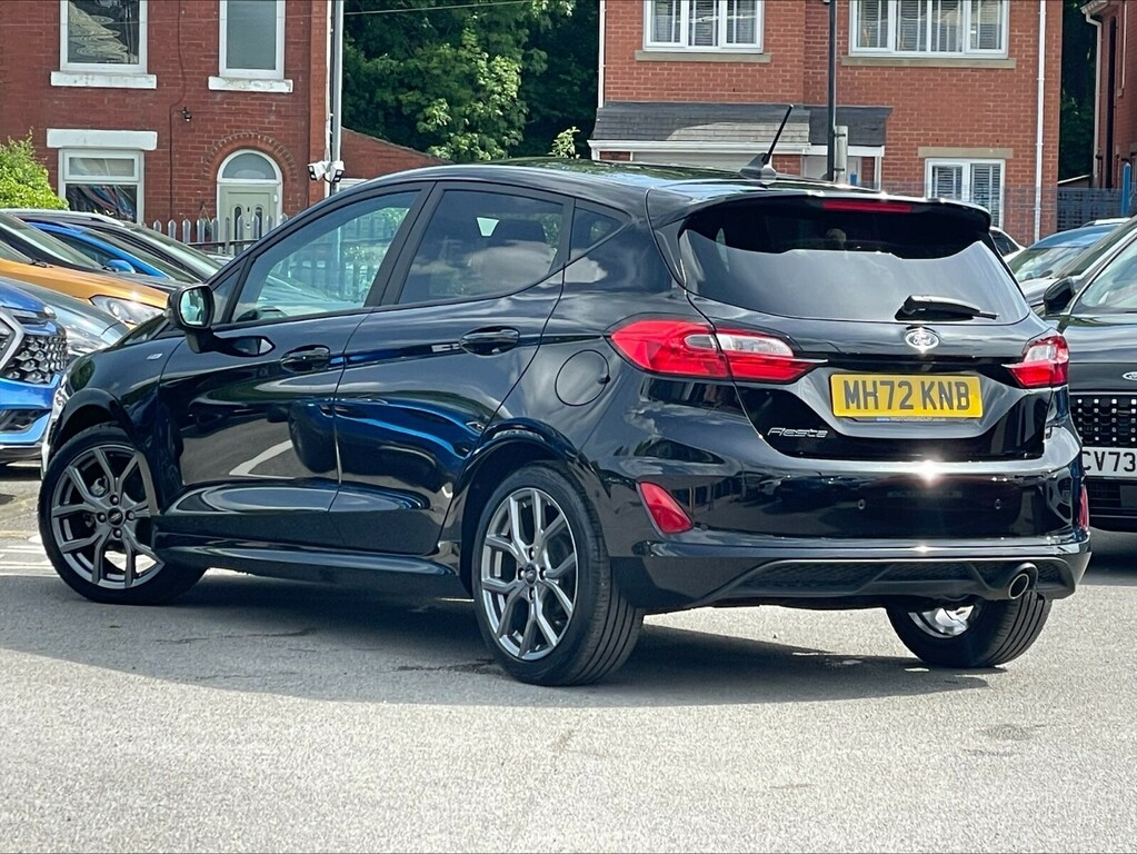 Ford Fiesta 1.0 Ecoboost St-line MH72KNB Black #3