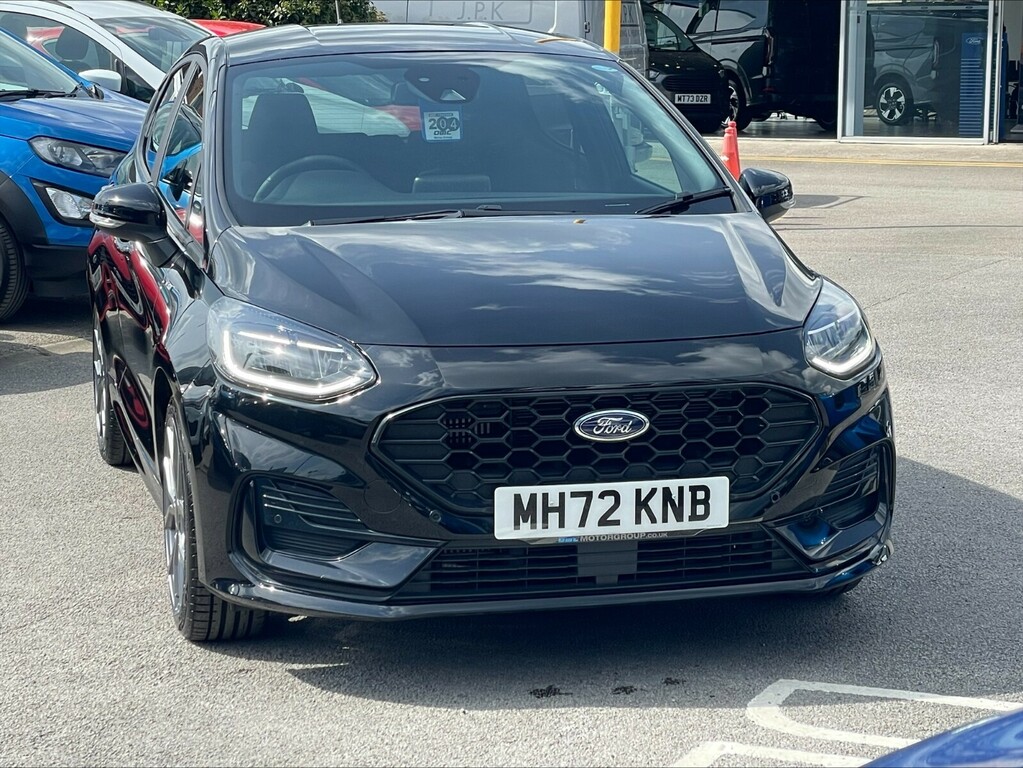 Ford Fiesta 1.0 Ecoboost St-line MH72KNB Black #5