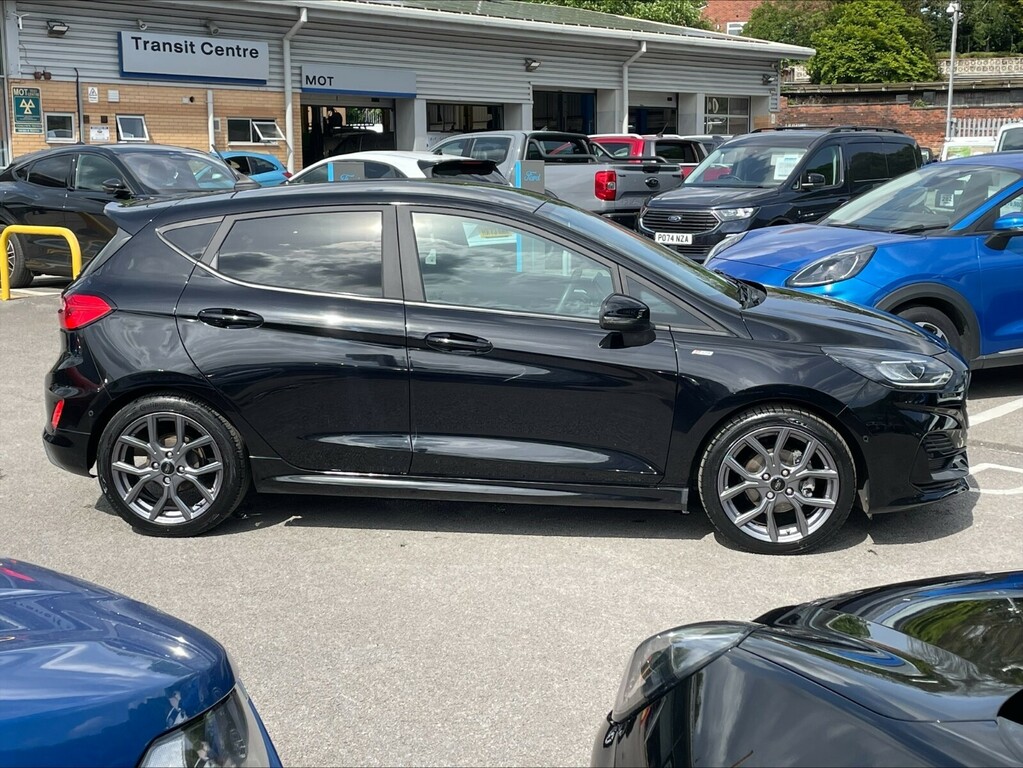 Ford Fiesta 1.0 Ecoboost St-line MH72KNB Black #4