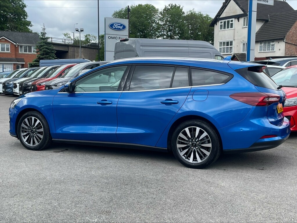 Ford Focus 1.0 Ecoboost Hybrid Mhev 155 Titanium X Blue #5