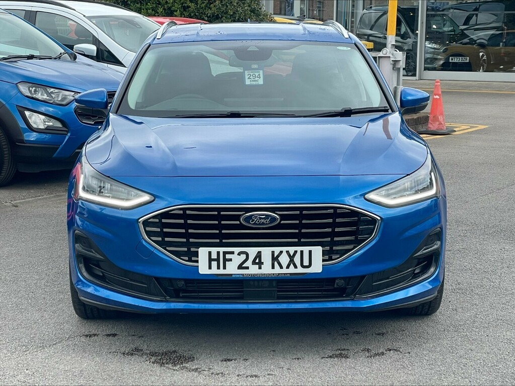 Ford Focus 1.0 Ecoboost Hybrid Mhev 155 Titanium X Blue #4