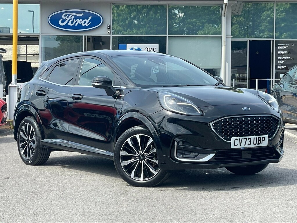 Ford Puma 1.0 Ecoboost Hybr Mhev 155 St-line Vignale Dct Black #2