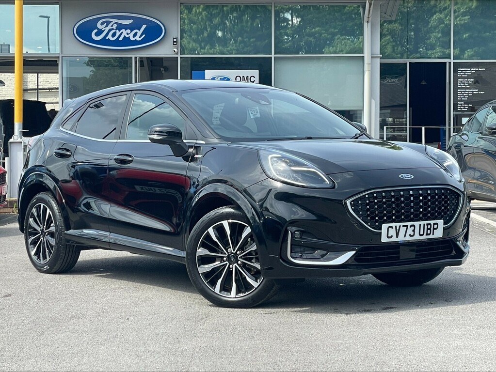 Ford Puma 1.0 Ecoboost Hybr Mhev 155 St-line Vignale Dct Black