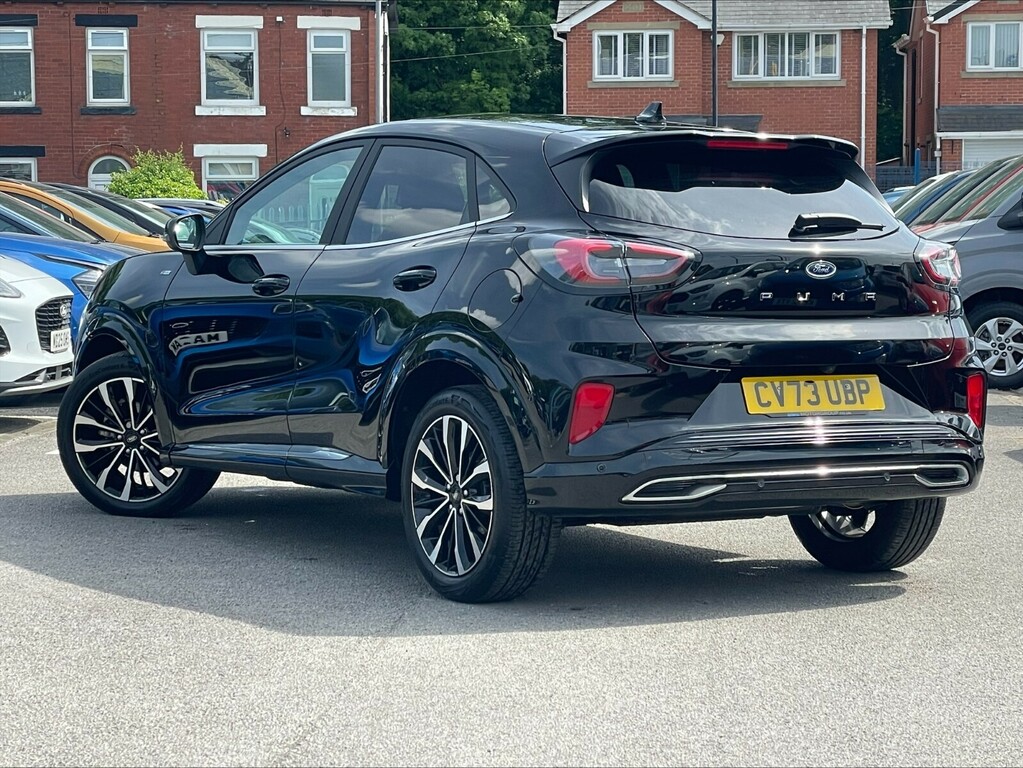 Ford Puma 1.0 Ecoboost Hybr Mhev 155 St-line Vignale Dct Black #3