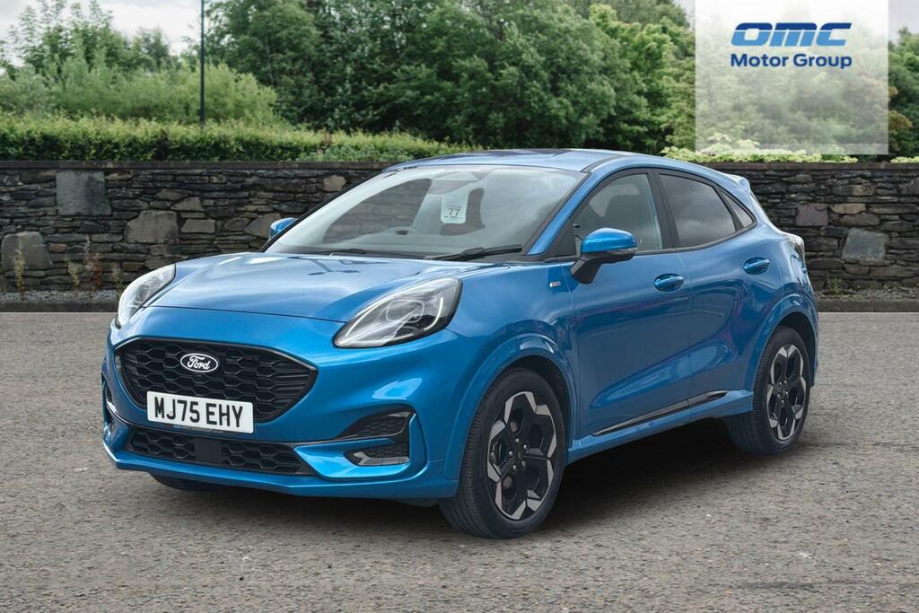 Ford Puma 1.0 Ecoboost Hybrid Mhev St-line X MJ75EHY Blue #2