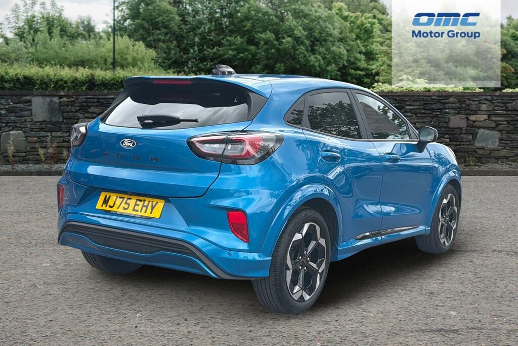 Ford Puma 1.0 Ecoboost Hybrid Mhev St-line X MJ75EHY Blue #4