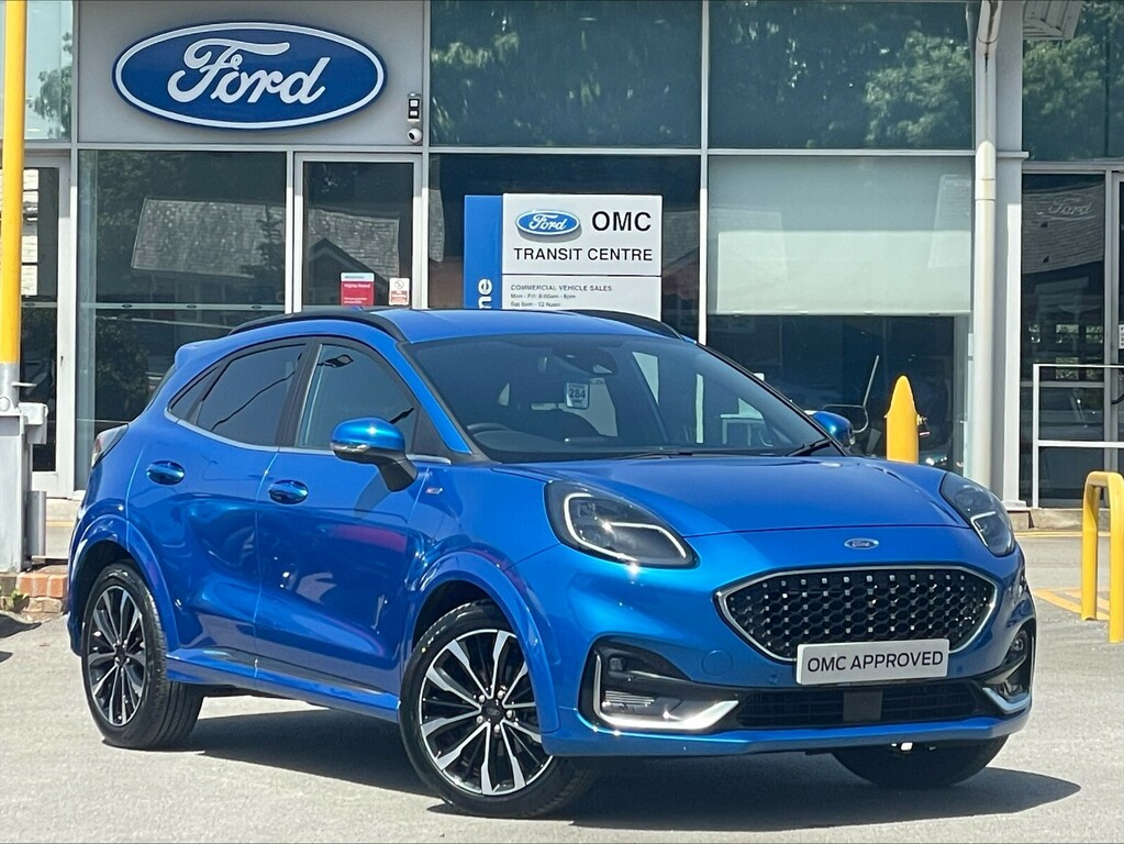 Ford Puma 1.0 Ecoboost Hybrid Mhev 155 St-line Vignale Blue