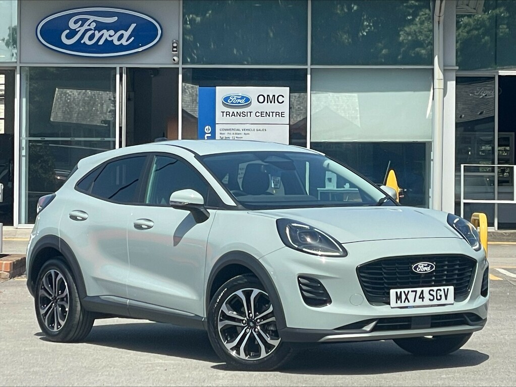 Ford Puma 1.0 Ecoboost Hybrid Mhev Titanium MX74SGV Grey #2