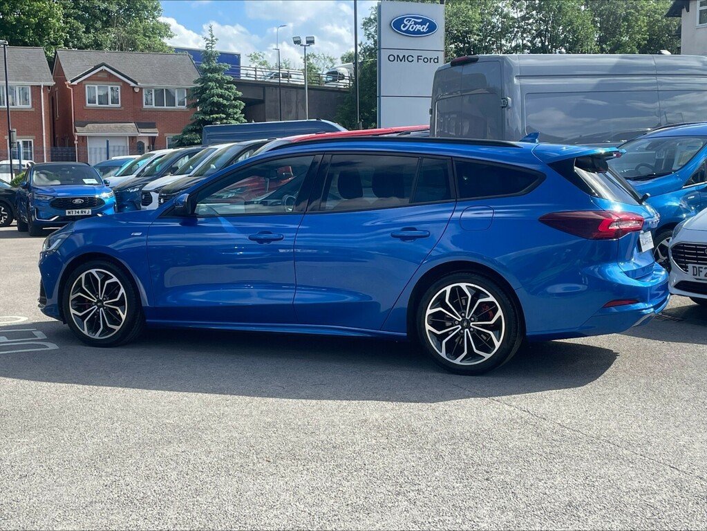 Ford Focus 1.0 Ecoboost St-line Vignale CK72JFZ Blue #6